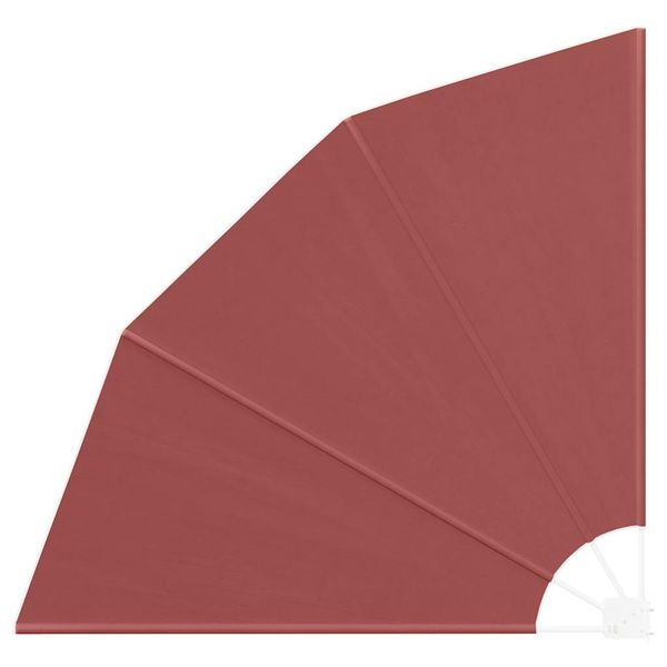 vidaXL Záclona na balkónové súkromie 160 x 160 cm Polyester Tehlová