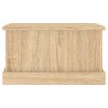 vidaXL Úložný box, dub sonoma, 50x30x28 cm, technické drevo