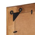 vidaXL Zrkadlo do kúpeľne 50x70x2,5 cm masívny mangovník a sklo
