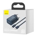 Baseus Super Si Quick Charger 1C 20W s káblom USB-C pre Lightning 1m (modrý)
