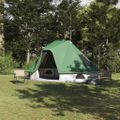vidaXL Tipi stan 6-miestny Zelená taft