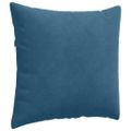vidaXL Vankúše na pohovku 2 pcs Modrá 50 x 50 cm Kordúrová tkanina