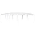 vidaXL Párty stan Biela 800 x 400 x 266 cm Polyetylén a oceľ