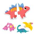 Puzzle Duo Dinosaury