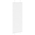 vidaXL plisovaná roleta biela 75x200 cm šírka látky 74,4 cm