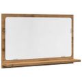 vidaXL Kúpeľňová skrinka dub artisan 60x11x37 cm kompozitné drevo