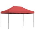 vidaXL Párty stan 279 x 410 x 315 cm Vínovo červená Oxfordská látka