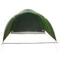 vidaXL Tunelový stan 370 x 275 x 210 cm Zelená Polyester a oceľ