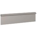 vidaXL Slimáková ohrada 100 x 3,5 x 25 cm Poveternostne odolná oceľ