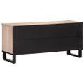 vidaXL TV skrinka 100x34x46 cm, mangový masív