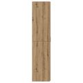 vidaXL Highboard Remeselný dub 70 x 42,5 x 185 cm