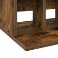 vidaXL Úložisko vinylových platní Dymový dub 42 x 33 x 36 cm