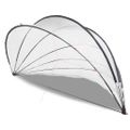 vidaXL Bazénový kopulovitý stan 592 x 590 x 275 cm PVC Priehľadná