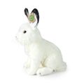 Plyšový zajac polárny 30 cm ECO-FRIENDLY