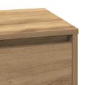 vidaXL Nočný stolík Remeselný dub 71 x 34,5 x 75 cm Kompozitné drevo