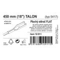 Stierač FLAT BULK (TALON) 18"/450 mm