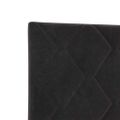 vidaXL Zadné čelo Čierny 80 cm Zamat