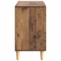vidaXL Servírovacia skriňa Staré drevo 89 x 34,5 x 60 cm