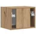 vidaXL TV nástenná skriňa 39 x 31 x 29,5 cm Remeselnícky dub