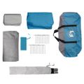 vidaXL Autostan modrý vodotesný