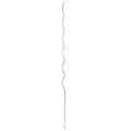 vidaXL Podpora rastlín 20 ks Zelená 150 x 0,6 x 0,6 cm Oceľ