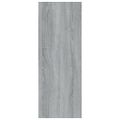 vidaXL Konzolový stolík sivý dub sonoma 78x30x80 cm spracované drevo