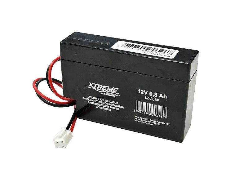 Bateria olovená  12V /  0,8Ah XTREME bezúdržbový akumulátor