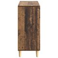 vidaXL Servírovacia skriňa Staré drevo 89 x 34,5 x 80 cm