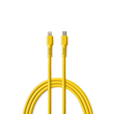 COLORUM kábel USB-C - Lightning 1,8m 2,4A CK12-CL-05 xŽltá