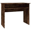 vidaXL Stôl dymový dub 90x50x74 cm spracované drevo
