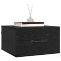 vidaXL Nočný stolík Čierny dub 35 x 35 x 20 cm Kompozitné drevo