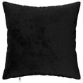 vidaXL Poťah na podložku 6 pcs HEERLEN Čierna 30 x 30 cm Flanel