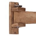 vidaXL Nástenné lampa 25 W starožitná strieborná E27