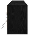 vidaXL TV jednotky 180 x 34 x 50 cm Čierny dub Kompozitné drevo
