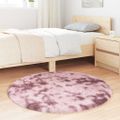 vidaXL Chlpatý koberec s vysokým vlasom NAVARRA 100x100 cm polyester