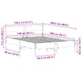 vidaXL Posteľ s matracom voskovo hnedá 140x200 cm masívna borovica
