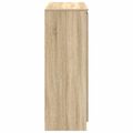 vidaXL Komoda so zásuvkami dub sonoma 100,5x35x98,5cm kompozitné drevo