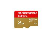 Pamäťová karta flash (adaptér microSDHC - SD súčasťou) - 2 TB - A2 / Video Class V30 / UHS-I U3 - microSDXC UHS-I