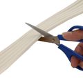 vidaXL Samolepiaca tesniaca páska na okno Biela 10 x 6 mm 100 m