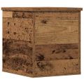 vidaXL Úložná krabica Staré drevo 30 x 35 x 35 cm Kompozitné drevo