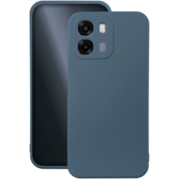 Silikónové puzdro pre Oppo A6 4G / A6 5G / A6X 4G / A6X 5G / A6S 4G / A6S 5G Global tmavomodrá