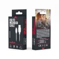 Maxlife kábel USB - microUSB 2,0 m 2A biely (OEM0101019)