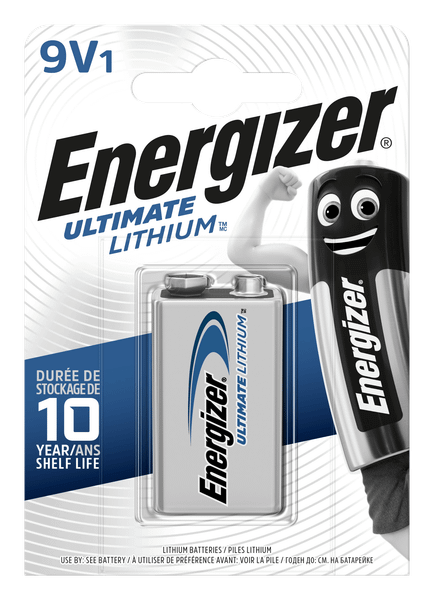 Energizer Ultimate Lithium 9V LA522 lítiová batéria 1ks 7638900332872
