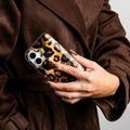 Obal s leopardím vzorom pre Samsung Galaxy S25 Ultra