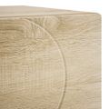vidaXL Nočný stolík Dub sonoma 33,5 x 34,5 x 50 cm Kompozitné drevo