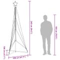 vidaXL LED vianočný stromček 483 LED modré 240 cm