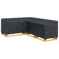 vidaXL Obal na nábytok 260 x 210 x 80 cm 210D Oxford tkanina Tvar L