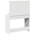 vidaXL Toaletný stolík Biela 100 x 41 x 135 cm Kompozitné drevo