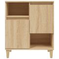 vidaXL Komody 2 ks dub sonoma 60x35x70 cm kompozitné drevo