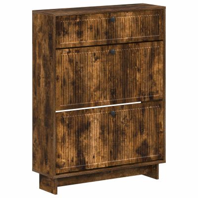 vidaXL Skriňa na topánky EDE 78 x 24 x 103 cm Kompozitné drevo